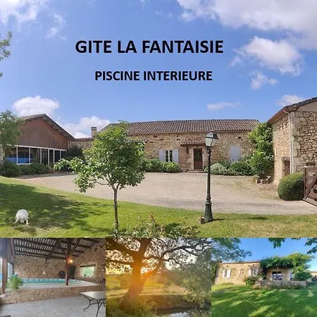 Refuge Champetre - Piscine Interieure - Detente 펜션 *